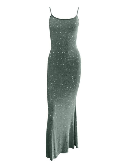 Sparkling Backless Cami Maxi Dress - Your Go-To for Holiday Parties & New Year's Eve