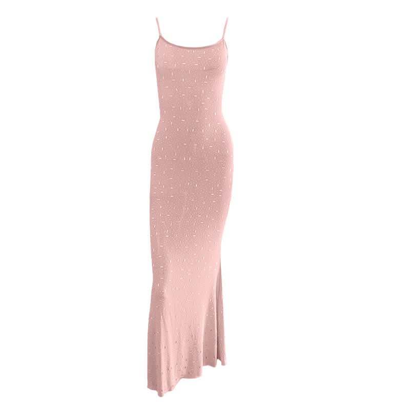 Sparkling Backless Cami Maxi Dress - Your Go-To for Holiday Parties & New Year's Eve