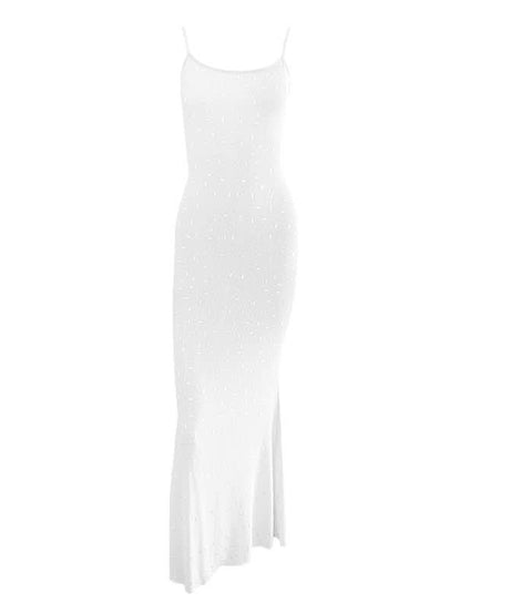 Sparkling Backless Cami Maxi Dress - Your Go-To for Holiday Parties & New Year's Eve