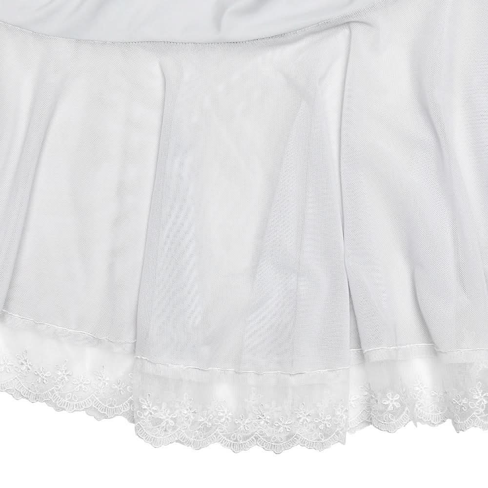 Romantic Whisper: Strapless Asymmetrical Ruffle Midi Dress - Holiday & Party Perfection