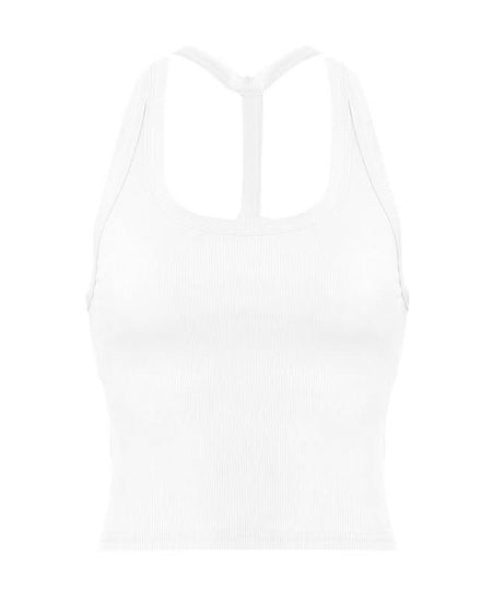 Elevated Everyday: Women's Black Ribbed Racerback Tank Top – Your Fall Layering Essential