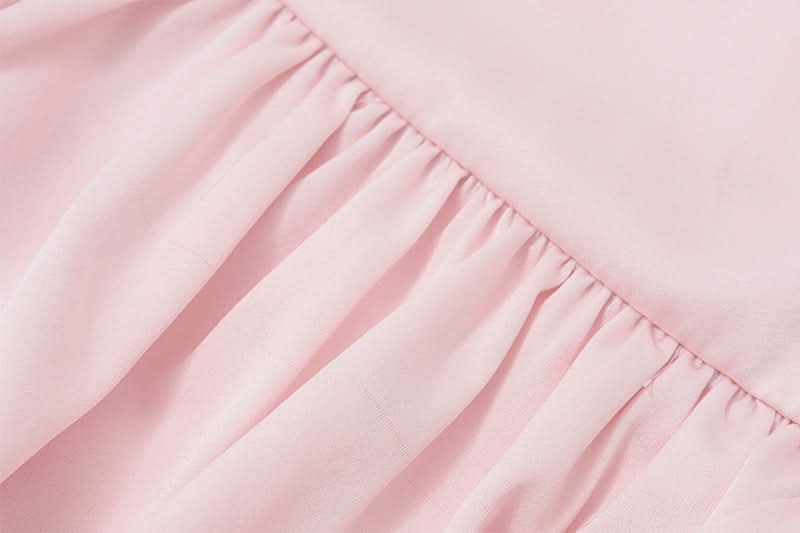 Sweetheart Pink Satin Ruffle Mini Skirt - Flirty Fall & Holiday Party Style
