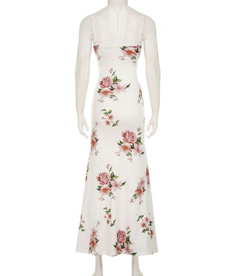 Dreamy Floral Tie-Front Maxi Dress - Your Escape to Sunshine & Effortless Style