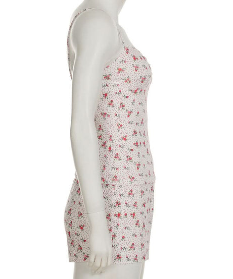 Blush Blooms Cami & Shorts Lounge Set - Sweet & Cozy Fall Comfort