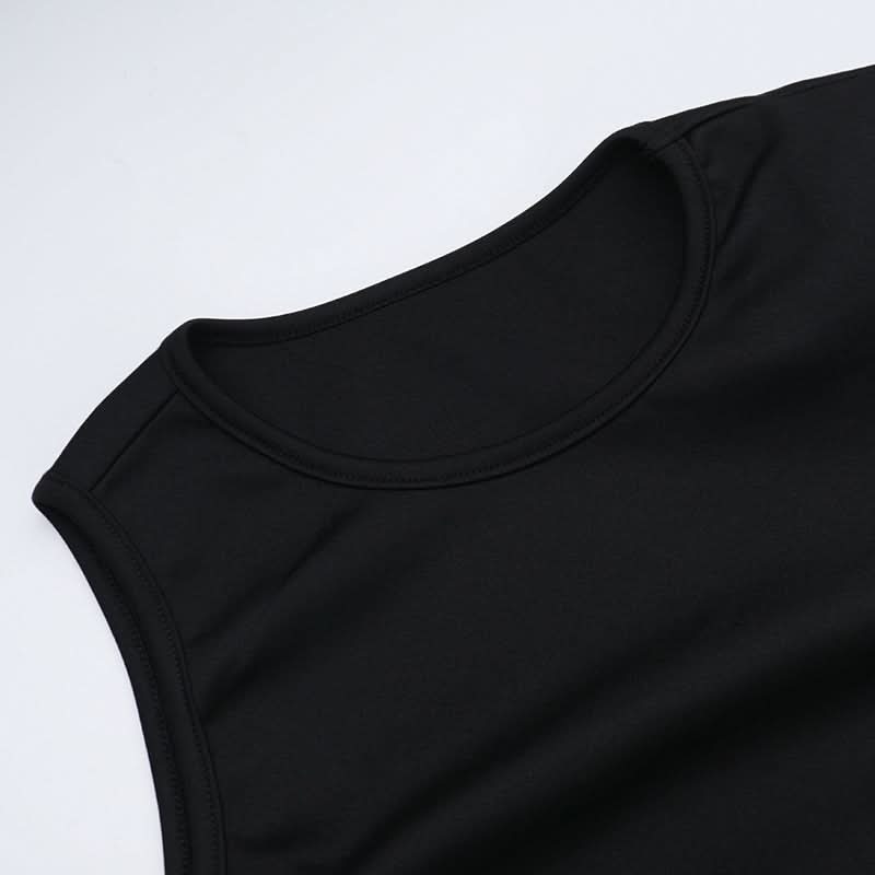 Fall & Holiday Statement: Asymmetrical Black Maxi Dress with 3D Floral Appliqué & High Slit