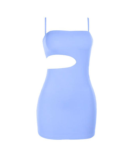 Sultry Side Cut-Out Bodycon Mini Dress – Your Essential for Fall Parties & Holiday Nights