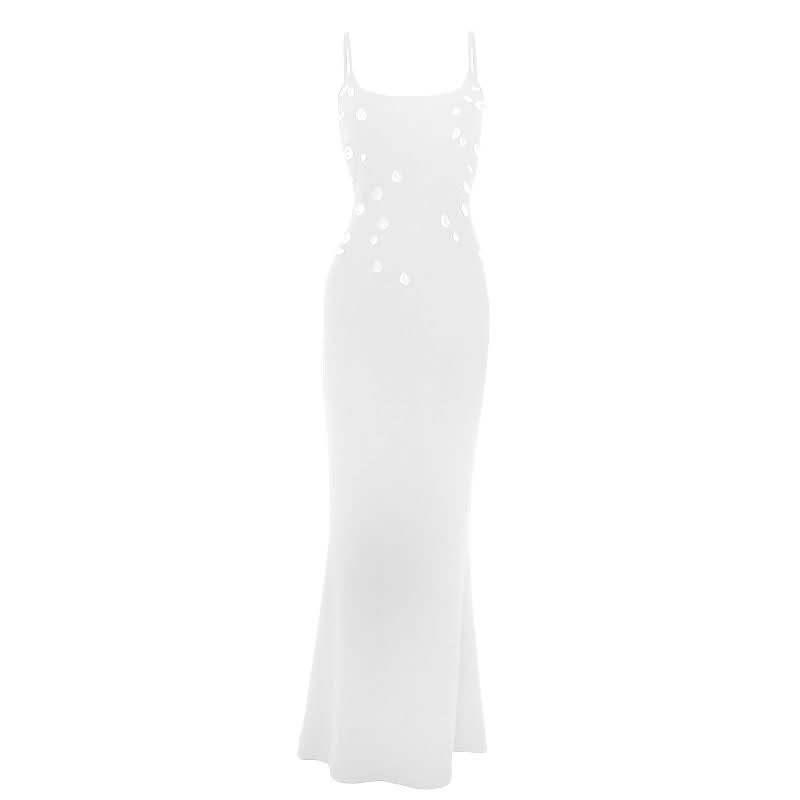 Starlight Black Embellished Maxi Gown - Dazzling Holiday Party & Formal Dress