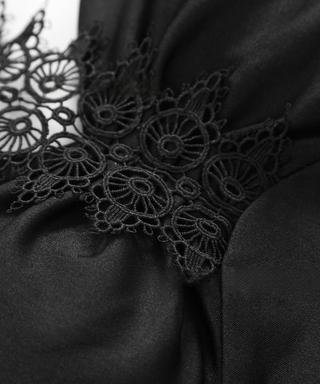 Edgy Black Lace Halter Crop Top - Fall Fashion & Halloween Style