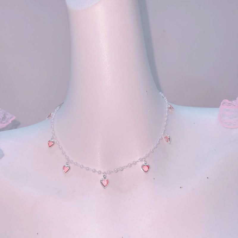 Dreamy Pink Pearl & Lace Cami Top | Ethereal Style for Fall Dates & Holiday Glam