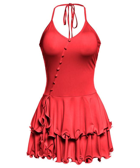 Flirty Sky Blue Ruffle Halter Mini Dress - Your Must-Have for Sunny Getaways & Resort Chic