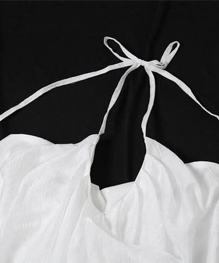 Ethereal White Halter Maxi Dress: Your Chic Escape for Fall & Winter Getaways