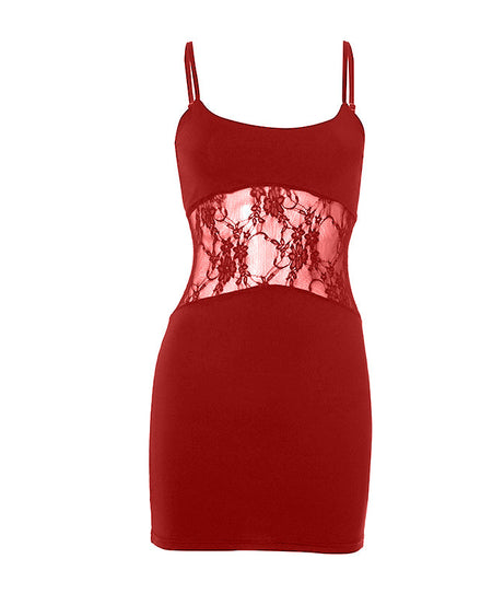 Sultry Black Lace Patchwork Bodycon Mini Dress - Your Fall & Holiday Party Essential