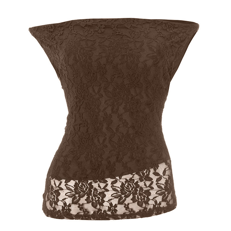 The Scarlett Embrace Lace Off-Shoulder Top | Fall & Holiday Chic