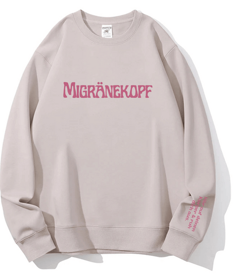 Cozy Migraine Awareness Sweatshirt for Women - 'Listen to Your Body' Self-Care Crewneck