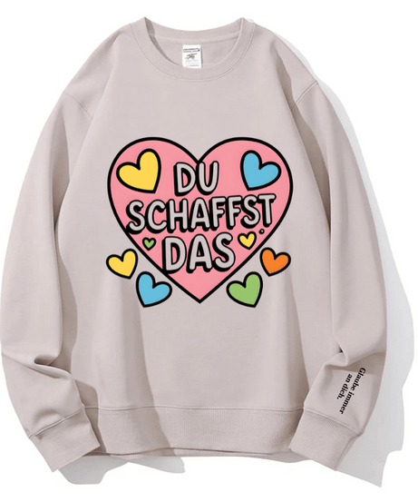 Cozy 'You Can Do It' Affirmation Sweatshirt for Women | Empowering Fall & Winter Comfort