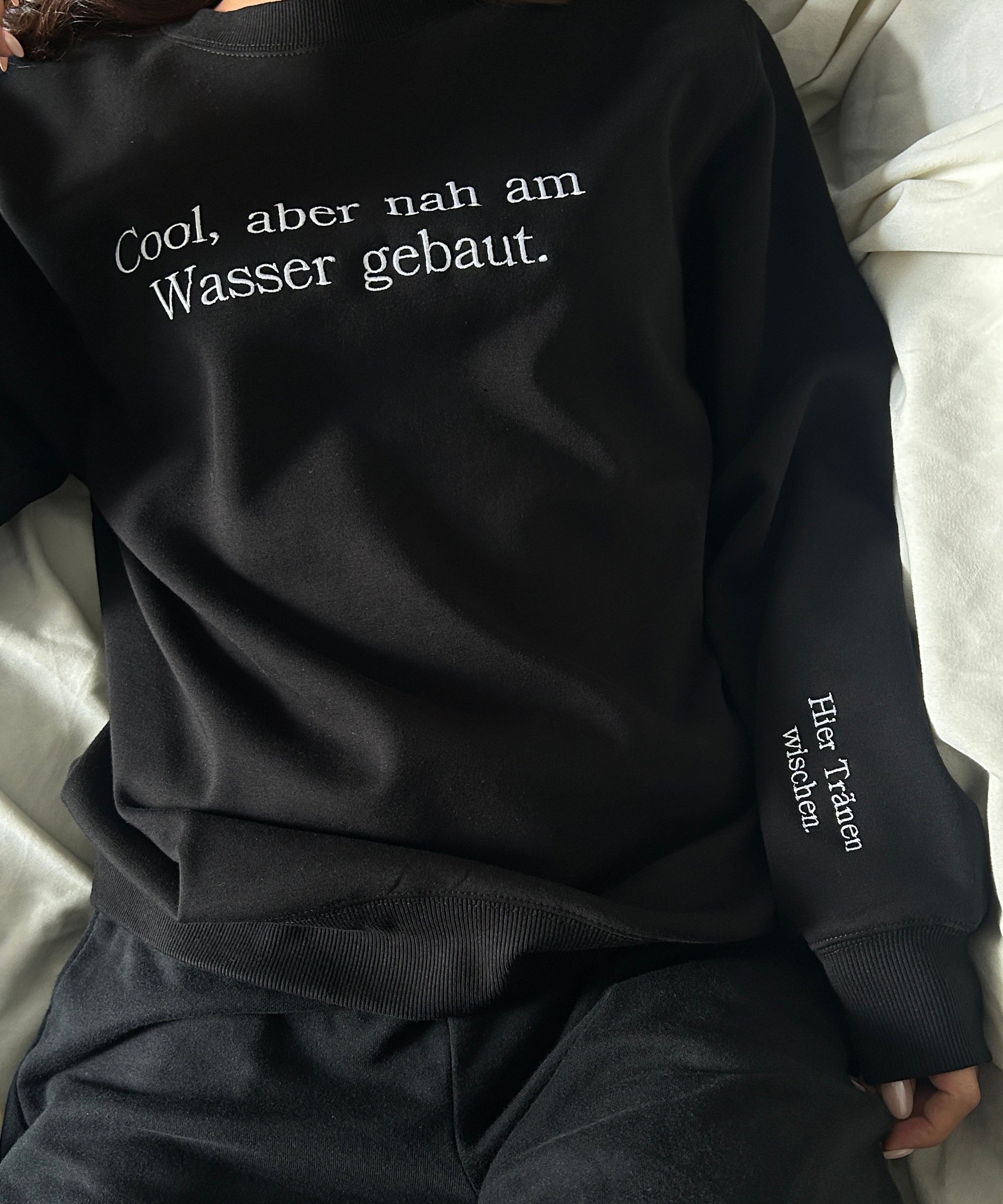 Authentically Cool: "Cool But Emotional" Cozy Crewneck Sweatshirt | Fall & Holiday Comfort