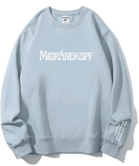 Cozy Migraine Awareness Sweatshirt for Women - 'Listen to Your Body' Self-Care Crewneck