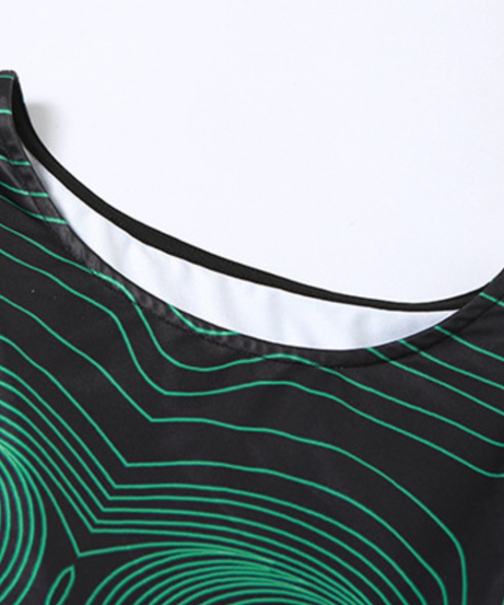 Sculpted Illusion Long Sleeve Maxi Dress - Futuristic Contour Bodycon for Fall