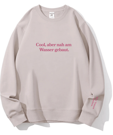 Authentically Cool: "Cool But Emotional" Cozy Crewneck Sweatshirt | Fall & Holiday Comfort