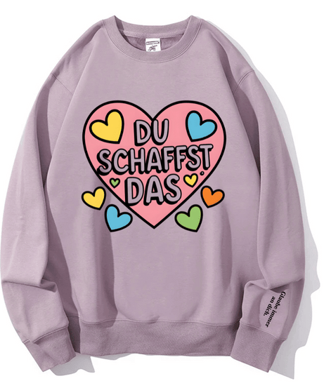 Cozy 'You Can Do It' Affirmation Sweatshirt for Women | Empowering Fall & Winter Comfort