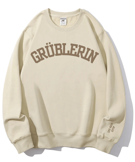 The Grüblerin 'Everything Will Be Okay' Sweatshirt – Your Cozy Fall Comfort & Self-Care Essential