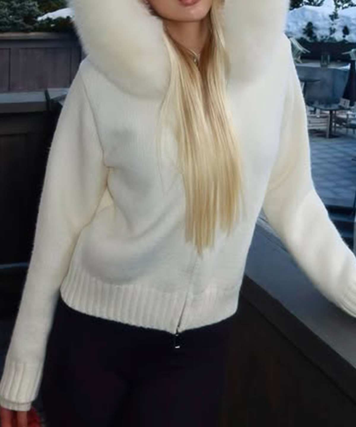 Cozy Chic Faux Fur Hooded Zip-Up Cardigan – Your Essential Fall & Winter Comfort Layer