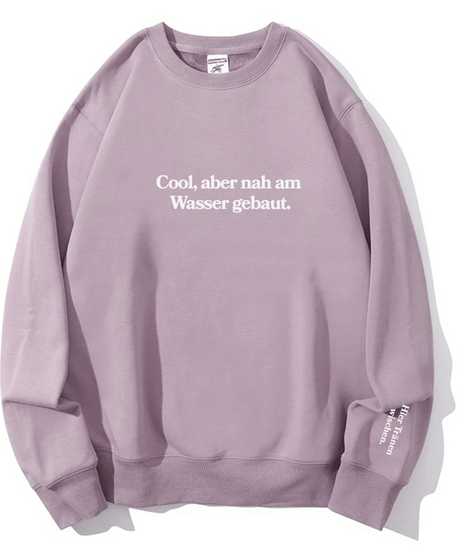 Authentically Cool: "Cool But Emotional" Cozy Crewneck Sweatshirt | Fall & Holiday Comfort