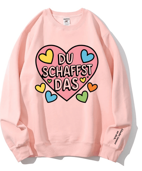 Cozy 'You Can Do It' Affirmation Sweatshirt for Women | Empowering Fall & Winter Comfort