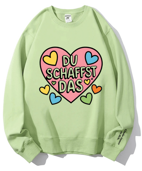 Cozy 'You Can Do It' Affirmation Sweatshirt for Women | Empowering Fall & Winter Comfort