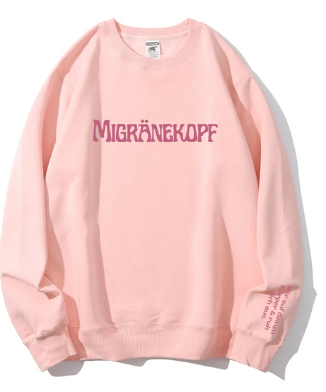Cozy Migraine Awareness Sweatshirt for Women - 'Listen to Your Body' Self-Care Crewneck
