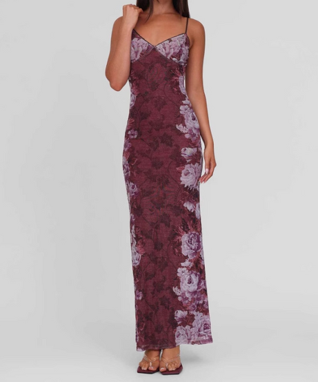 Vibrant Blue Floral & Leopard Print Maxi Dress - Your Chic Fall Getaway Essential