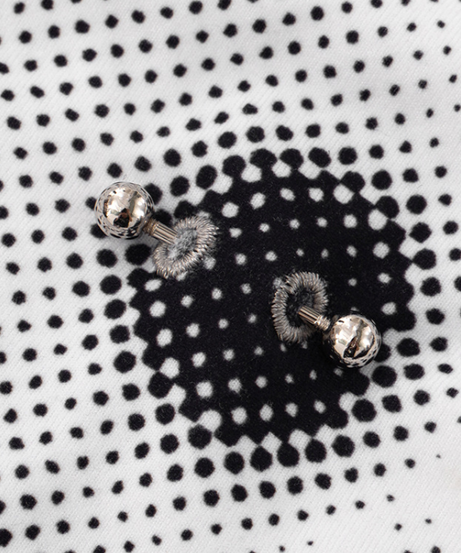 Short sleeve crewneck chest print top