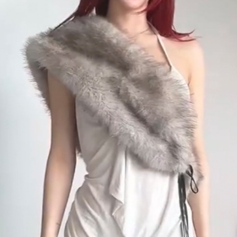 Effortless Chic Faux Fur Shrug Wrap – Your Ultimate Fall & Holiday Layering Statement