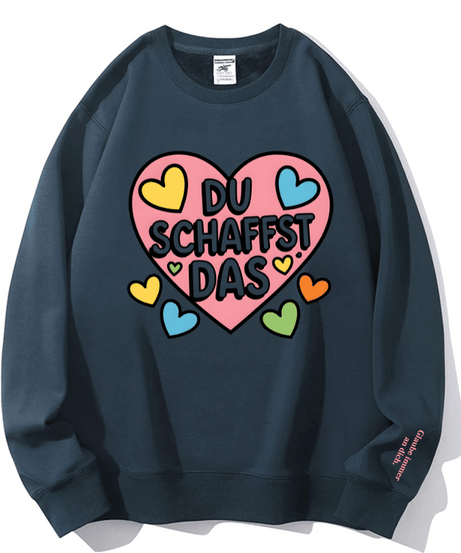 Cozy 'You Can Do It' Affirmation Sweatshirt for Women | Empowering Fall & Winter Comfort