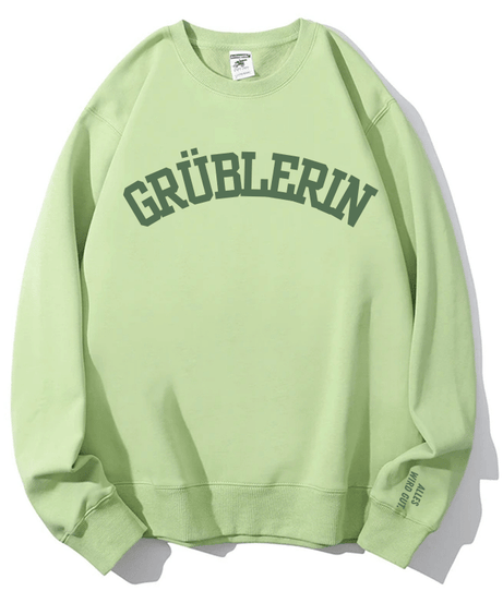 The Grüblerin 'Everything Will Be Okay' Sweatshirt – Your Cozy Fall Comfort & Self-Care Essential