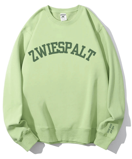 Mindful 'Zwiespalt' Crewneck Sweatshirt - Listen to Your Heart Message | Ultimate Fall/Winter Comfort