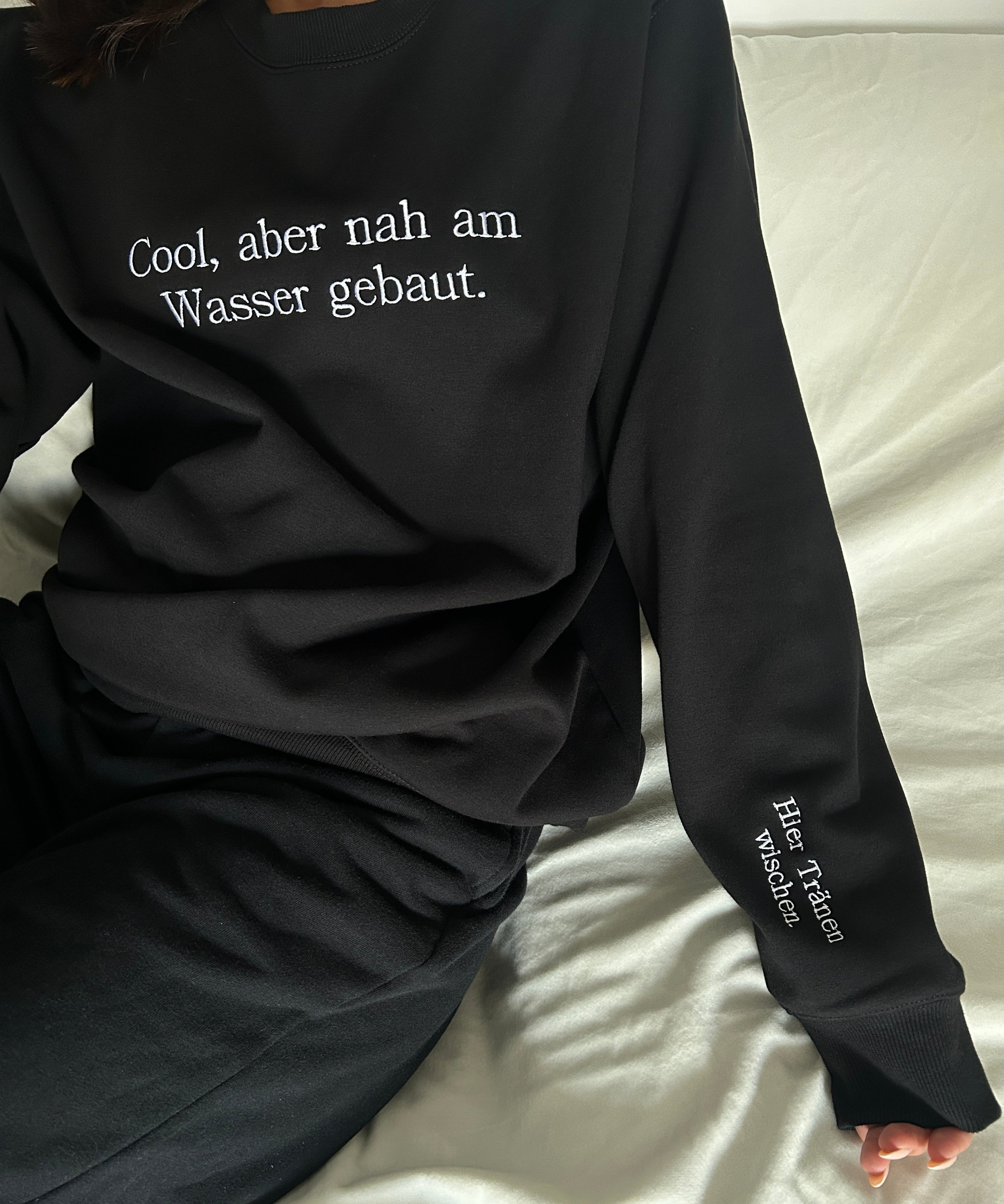 Authentically Cool: "Cool But Emotional" Cozy Crewneck Sweatshirt | Fall & Holiday Comfort