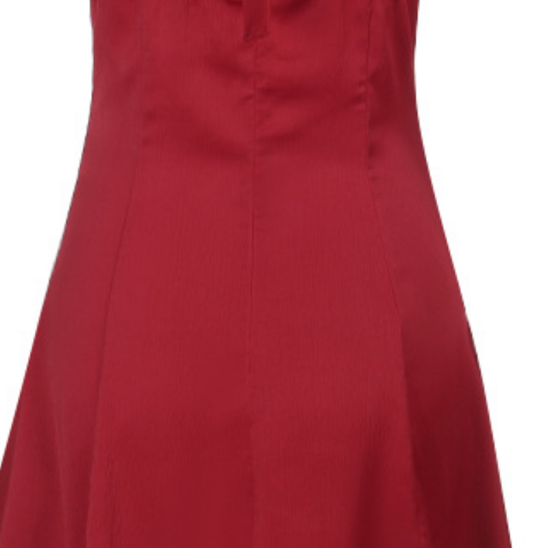 Showstopper Red Halter Mini Dress - Your Go-To for Fall Festivities & Holiday Parties