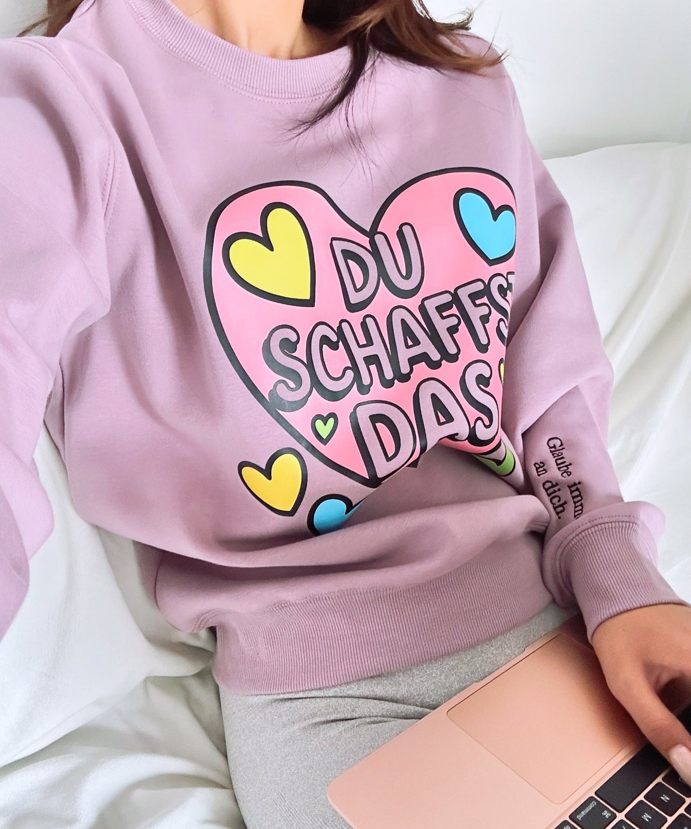 Cozy 'You Can Do It' Affirmation Sweatshirt for Women | Empowering Fall & Winter Comfort