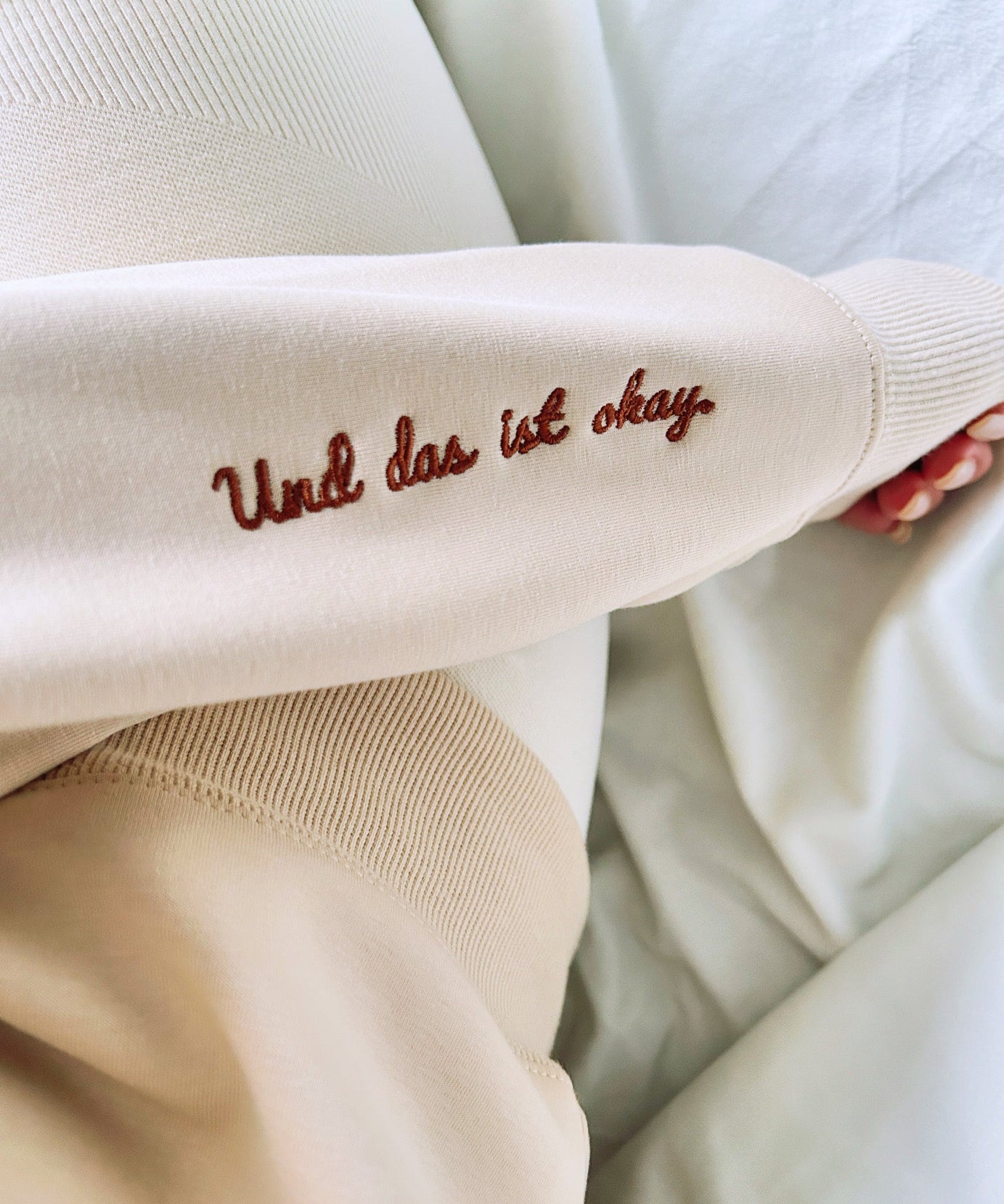 Cozy 'Emotional & That's Okay' Crewneck Sweatshirt – Fall & Winter Comfort for Her