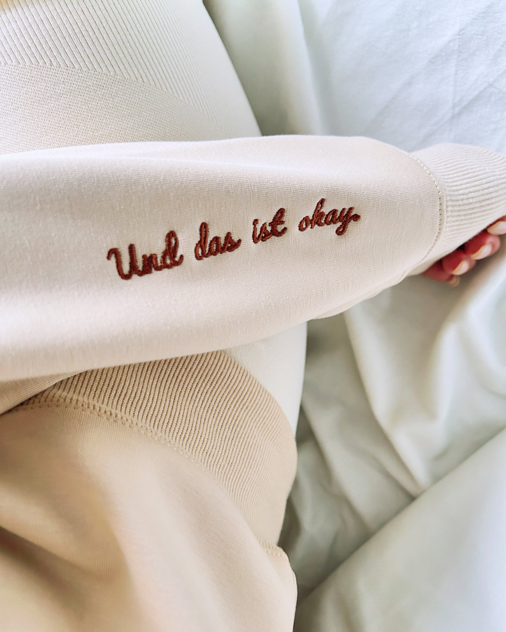 Cozy 'Emotional & That's Okay' Crewneck Sweatshirt – Fall & Winter Comfort for Her