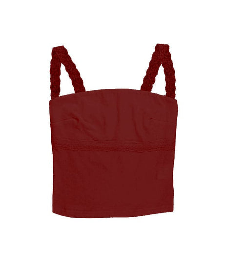 Chic Backless Lace Trim Cami Top - Your Perfect Fall Layering & Statement Piece