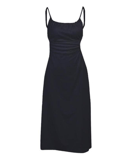 Effortless Chic: White Side Cut-Out Tie-Back Midi Dress - Perfect for Fall Events & Vacations