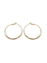 Tigerlily Hoop Earrings