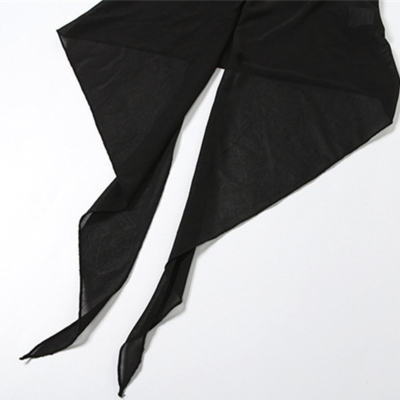 Tropical Escape Black Starfish Strapless Top - Sweetheart Neck & Flowy Resort Style