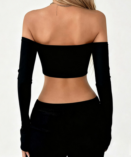 Untamed Glam: Leopard & Tiger Print Off-Shoulder Tie-Front Crop Top - Fall Party Ready!