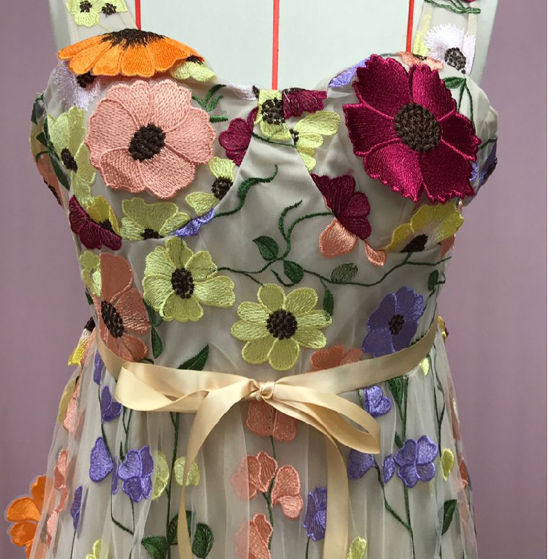 Enchanted Garden Black Floral Maxi Dress - Perfect for Autumn Galas & Holiday Soirees