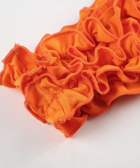 Jamsur Vibrant Ruffle Cami & Shorts Lounge Set – Cozy Chic for Fall Evenings & Tropical Escapes