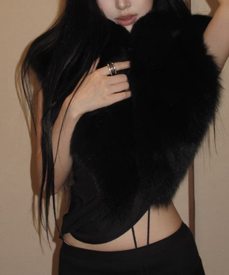 Effortless Chic Faux Fur Shrug Wrap – Your Ultimate Fall & Holiday Layering Statement