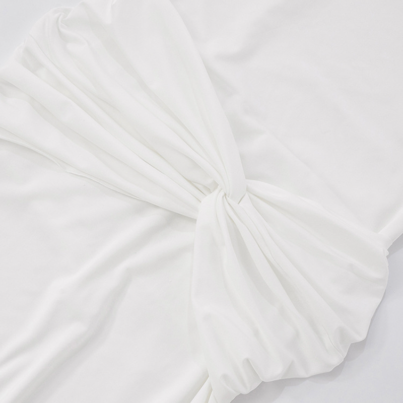 Elegant White Halter Twist-Front Maxi Dress - Resort Getaway & Holiday Soirée Chic